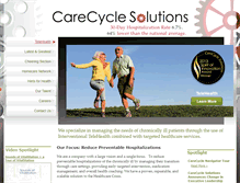 Tablet Screenshot of carecyclesolutions.net